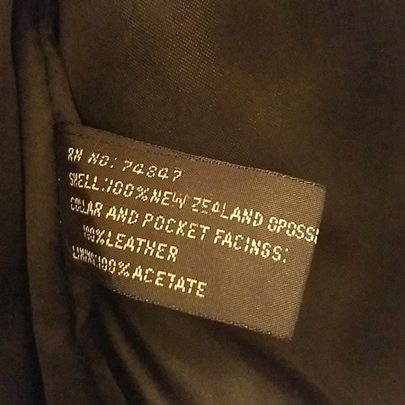 Andrew Marc dark brown genuine fur vest - Picture 4 of 4